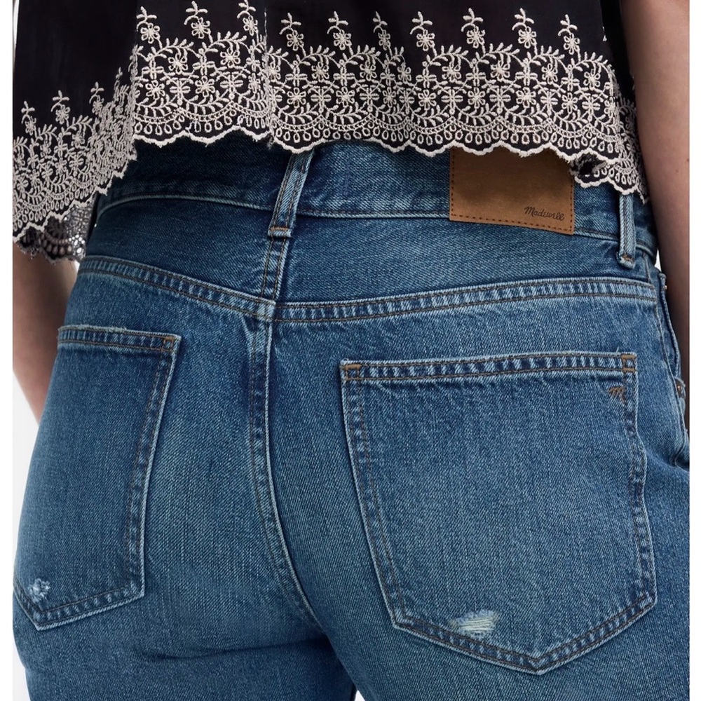NWT Madewell The Dean Easy Ankle Straight Leg Jeans. - Picture 4 of 8